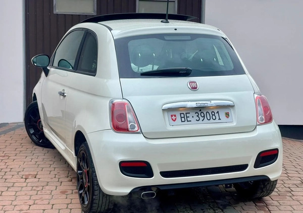 Fiat 500 cena 24900 przebieg: 133000, rok produkcji 2012 z Radom małe 92